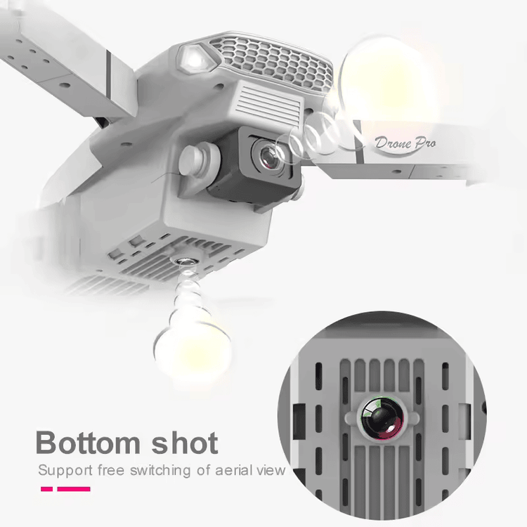 ارسال تصویر زنده هر دوتا دوربین کوادکوپتر e88 pro