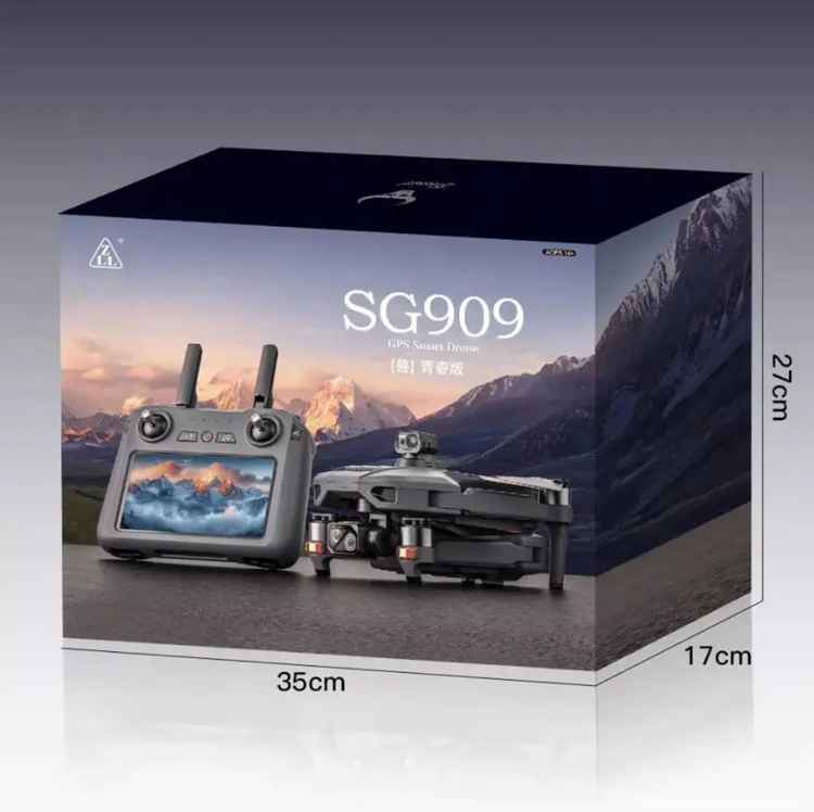 بسته بندی هلیشات حرفه ای sg909 max