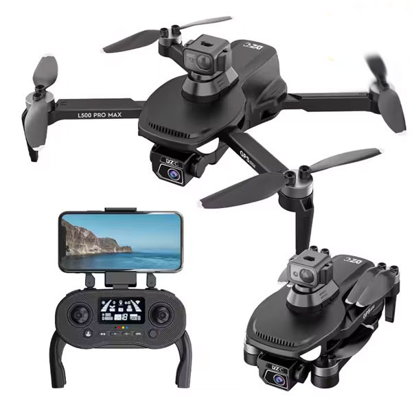 کوادکوپتر L500 pro max در انواع زاویه ها