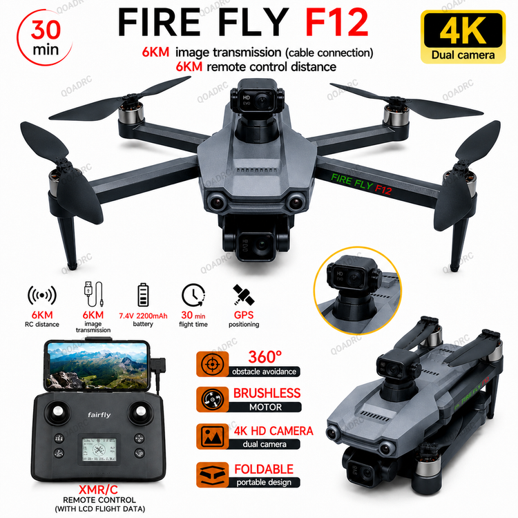 کوادکوپتر Fire fly f12