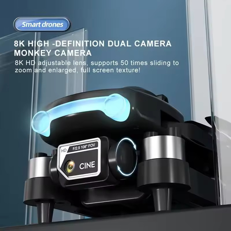 کوادکوپتر F169 دارای دوربین 8k با قابلیت تغییر زاویه دوربین