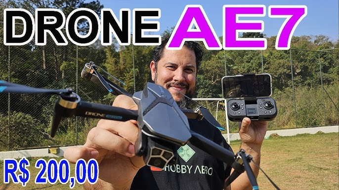 خرید کوادکوپتر AE7 Pro | دوربین دوگانه 8K، موتور براشلس و سنسور جلوگیری از برخورد
